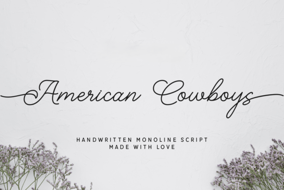 American Cowboys: The Handwritten Script for Timeless Branding