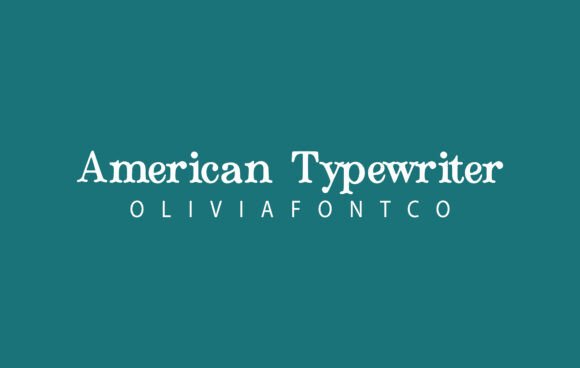 American Typewriter: The Font with Authentic Handwritten Soul