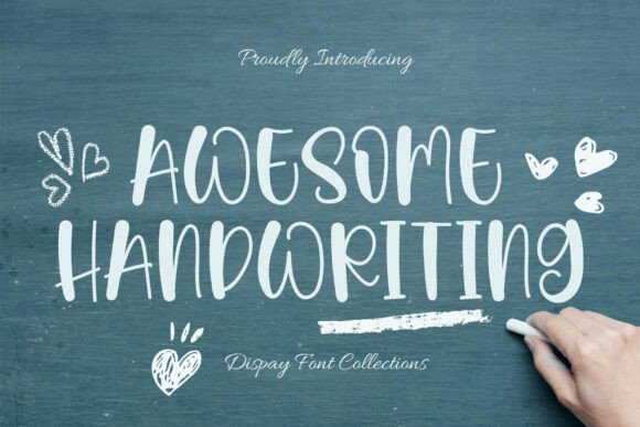 Awesome Handwriting: A Font That Radiates Joy and Whimsy