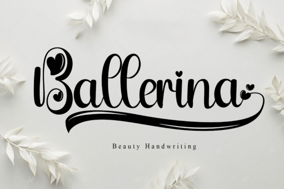 Ballerina: The Sweet & Cursive Handwritten Font