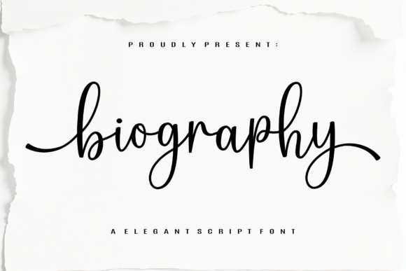 Biography: Crafting Timeless Elegance with a Luxury Script Font