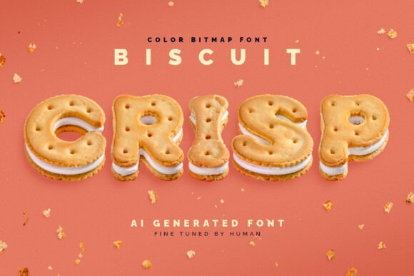 Biscuit Crisp: The Cookie-Inspired Display Font