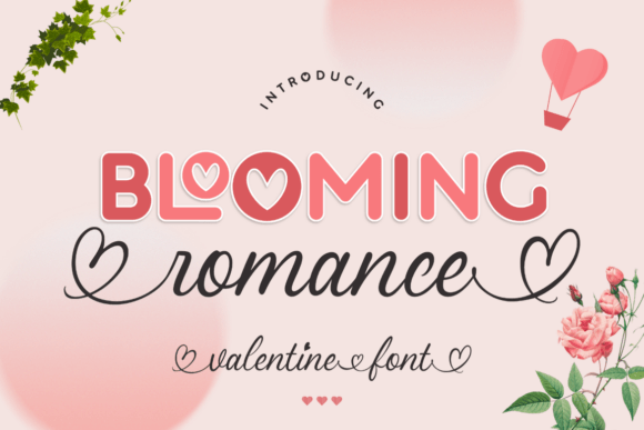 Blooming Romance Duo: A Font Pairing with Heart