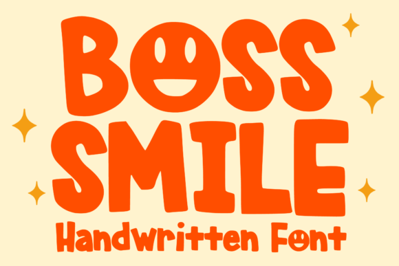 Boss Smile: A Creative Font with a Playful Twist