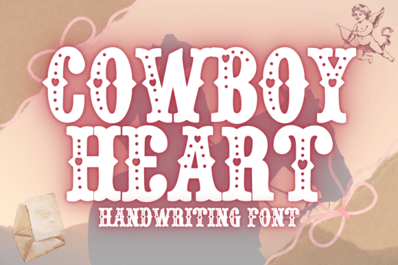 Cowboy Heart: The Handwritten Font with Rustic Charm