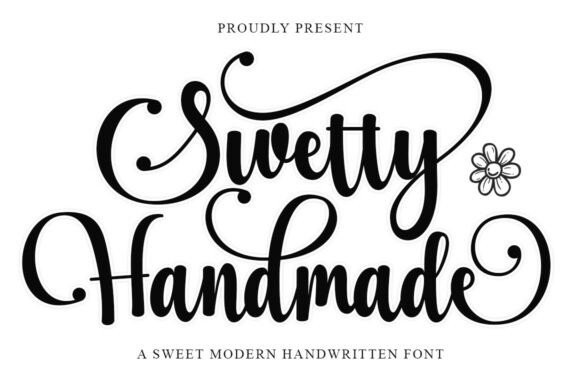 Meet Sweetty Handmade: A Script Font with Winter's Soul