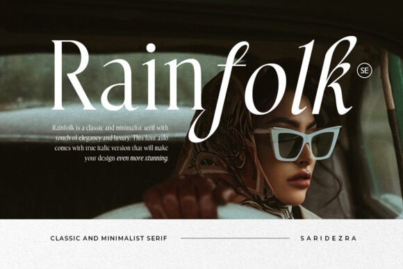 Rainfolk: The Elegant Serif for Timeless Design