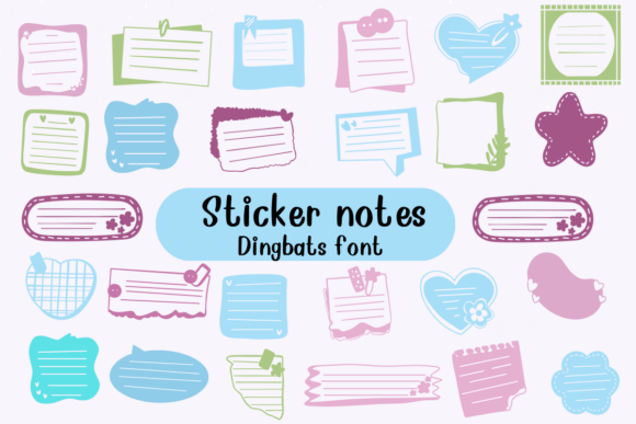 Sticker Notes: Adding Playful Flair to Modern Typography