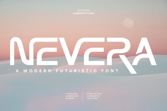 Unleash the Future with Nevera: A Font for Modern Visionaries